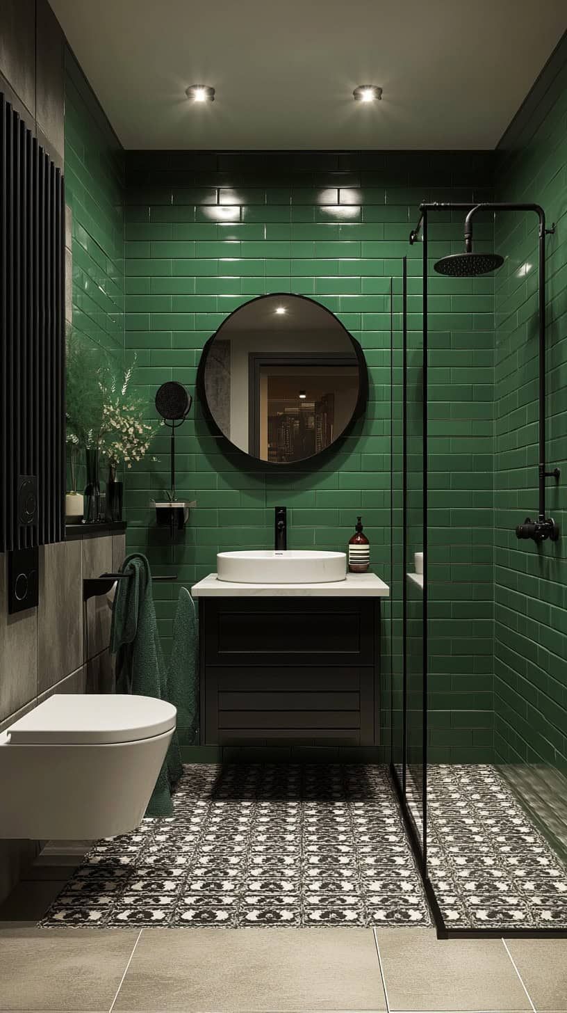 Фото № 9: Яркая ванная комната: 15 сочных интерьеров от ReRooms