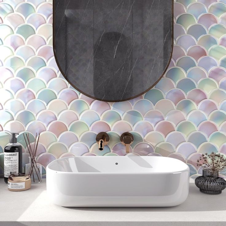 Фото № 2: Яркая ванная комната: 15 сочных интерьеров от ReRooms