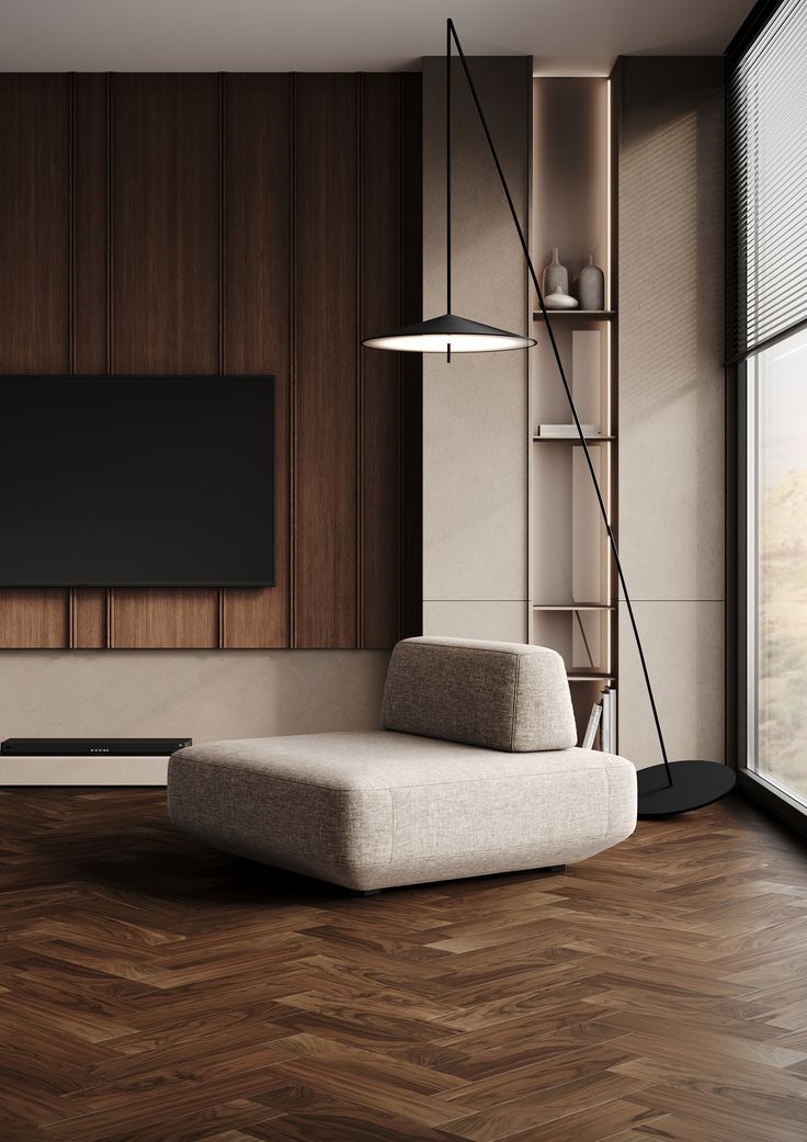 Фото № 2: 20 удачных воплощений цвета орех в интерьере