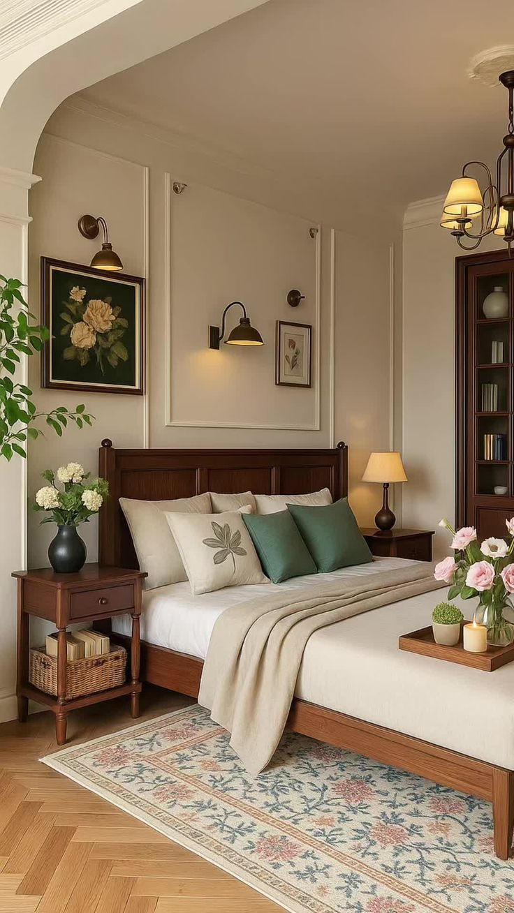 Фото № 7: 20 удачных воплощений цвета орех в интерьере