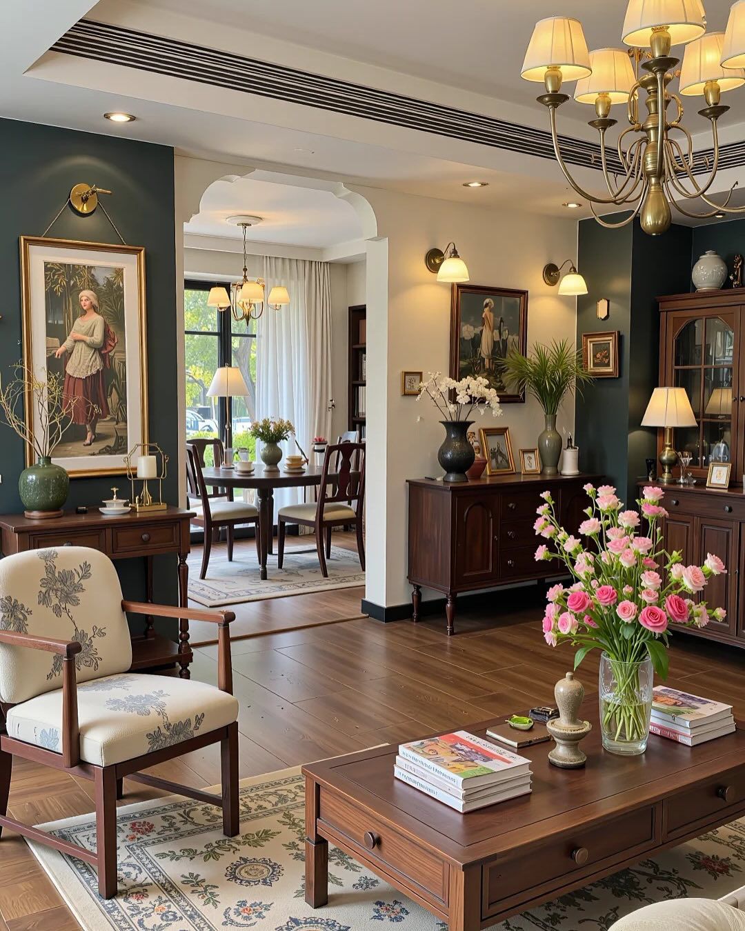 Фото № 6: 20 удачных воплощений цвета орех в интерьере