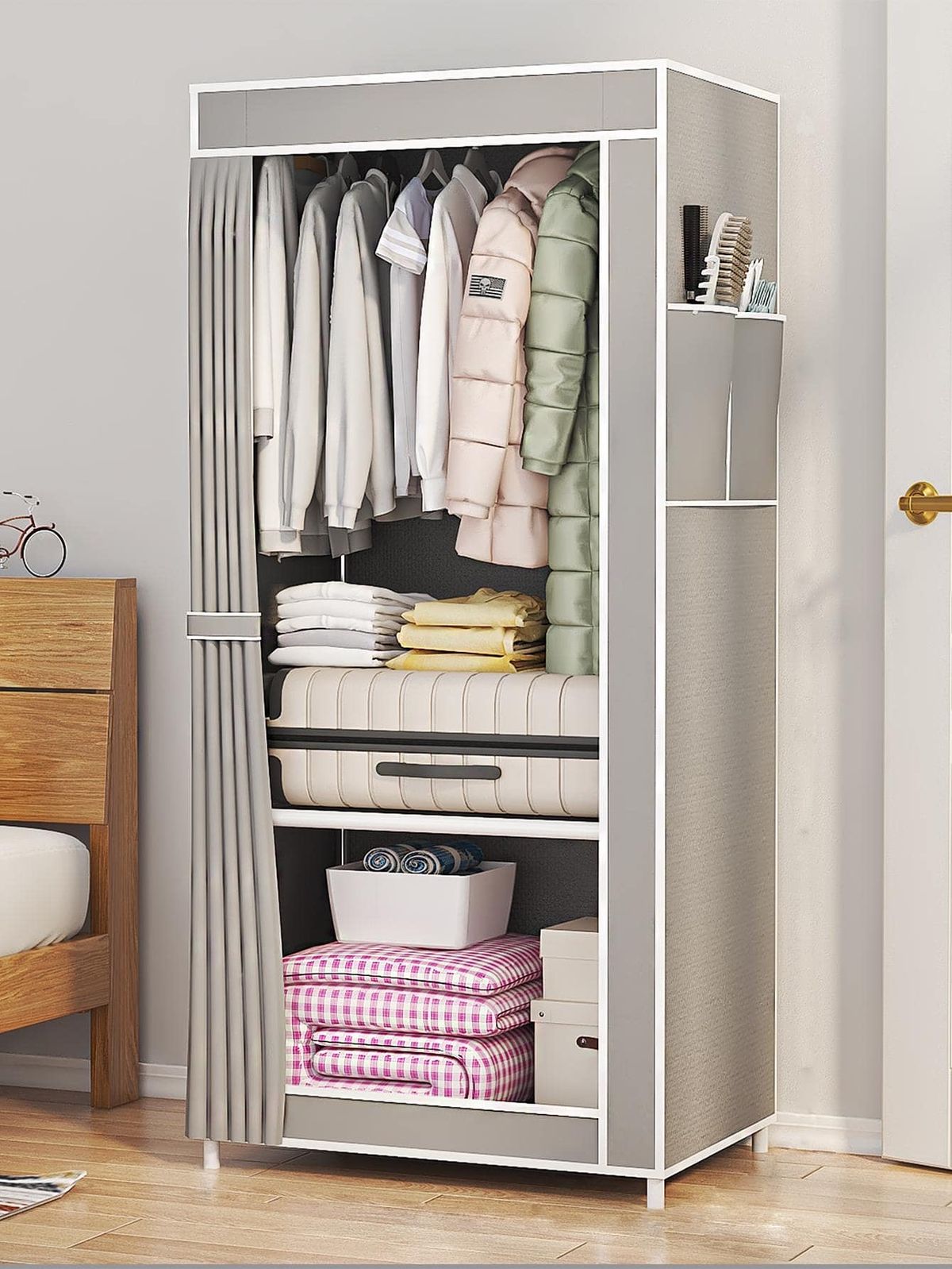 Фото № 8: Тканевые шкафы в интерьере: 10 идей для любого пространства