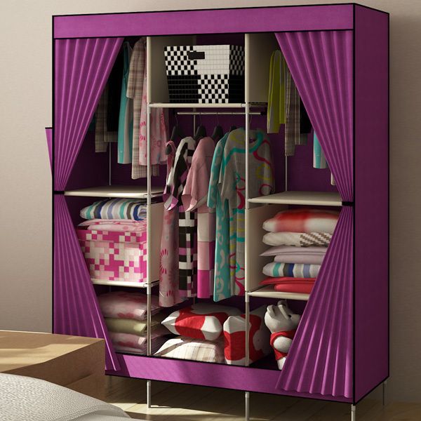 Фото № 10: Тканевые шкафы в интерьере: 10 идей для любого пространства