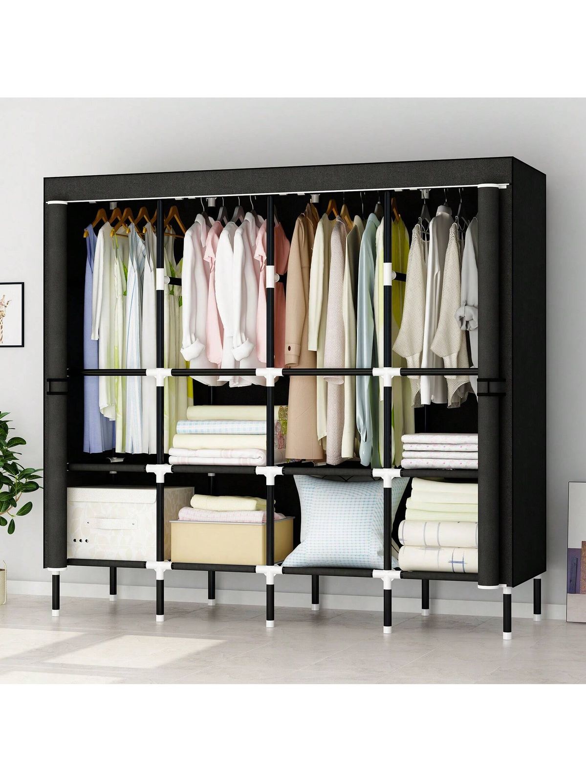 Фото № 2: Тканевые шкафы в интерьере: 10 идей для любого пространства