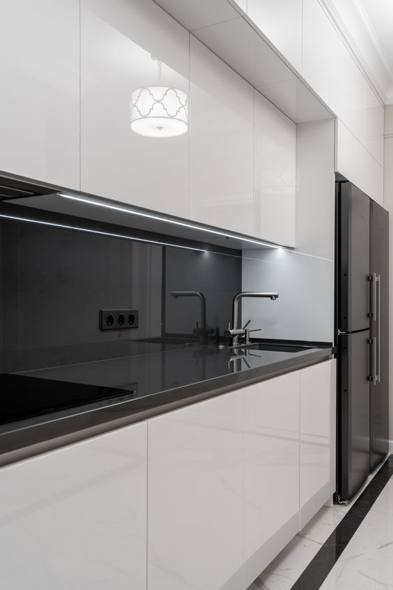 Фото № 9: Ламинат или массив? Выбираем столешницу: 10 стильных идей