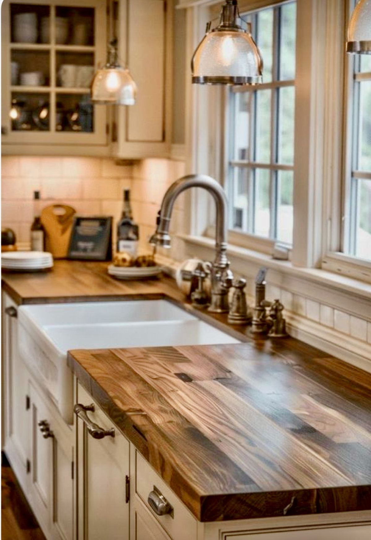 Фото № 5: Ламинат или массив? Выбираем столешницу: 10 стильных идей