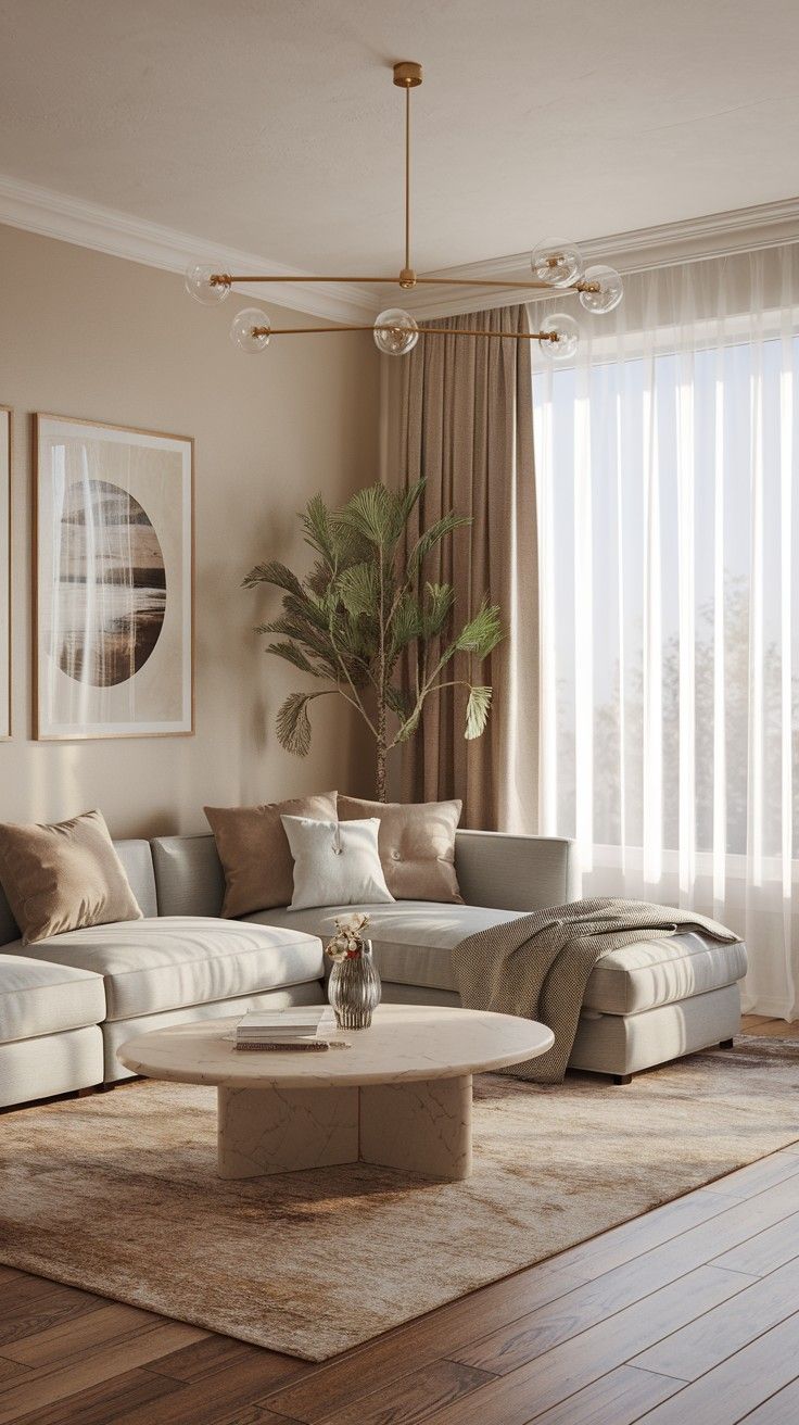 Фото № 6: Простые решения благородного интерьера в цвете слоновая кость