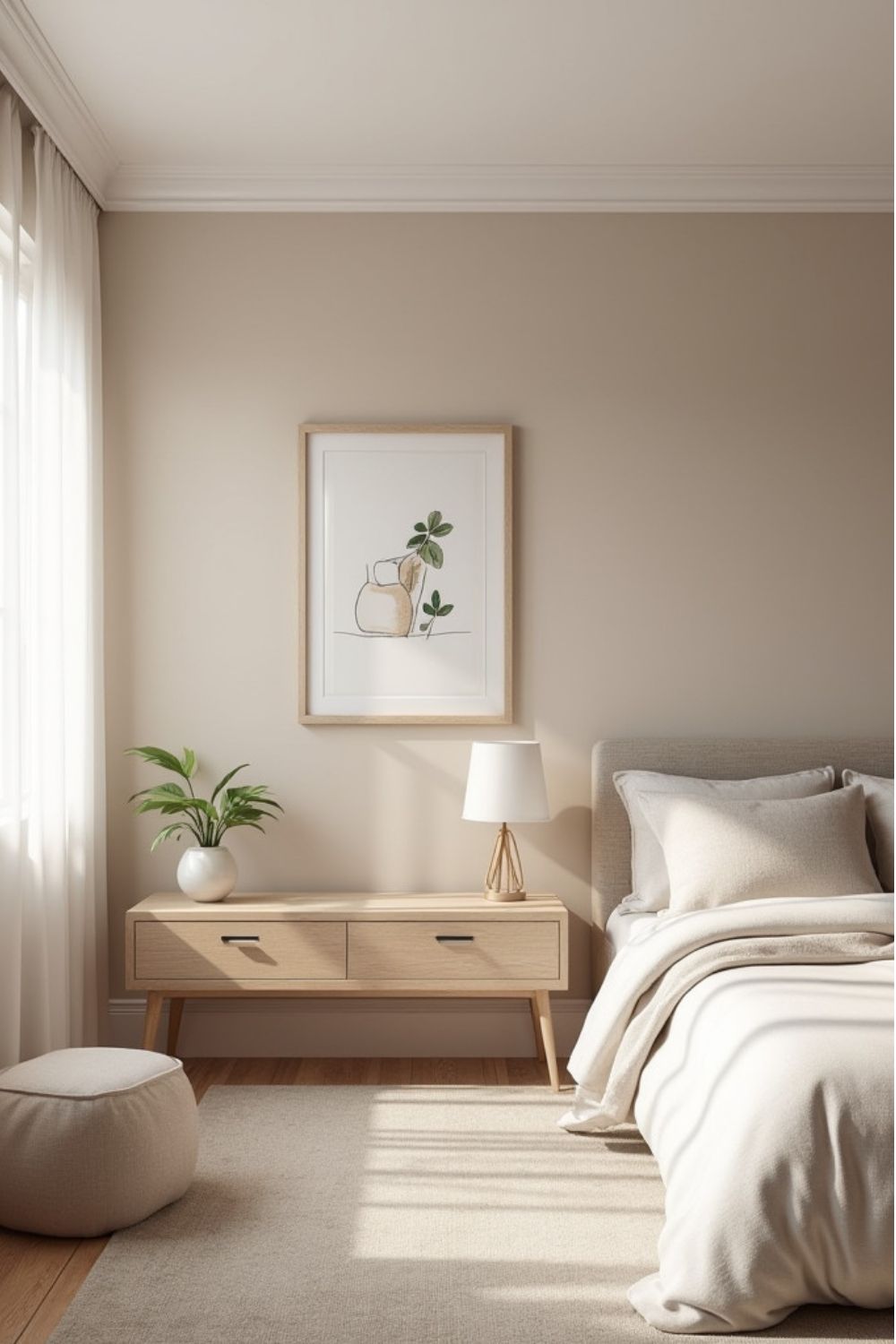 Фото № 7: Простые решения благородного интерьера в цвете слоновая кость