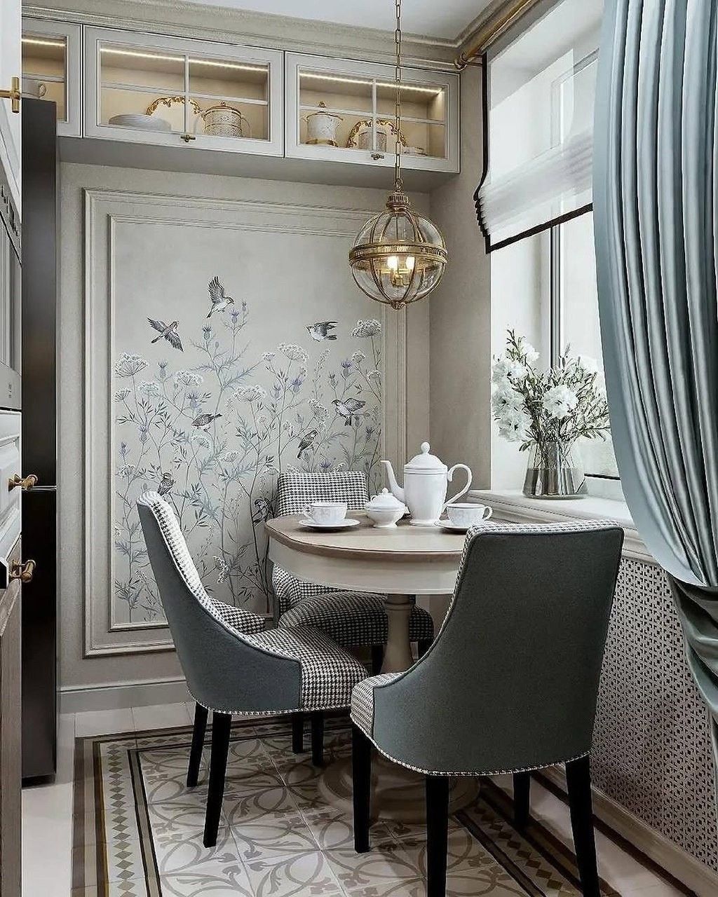 Фото № 3: Как использовать фрески в интерьере кухни: фотоподборка примеров