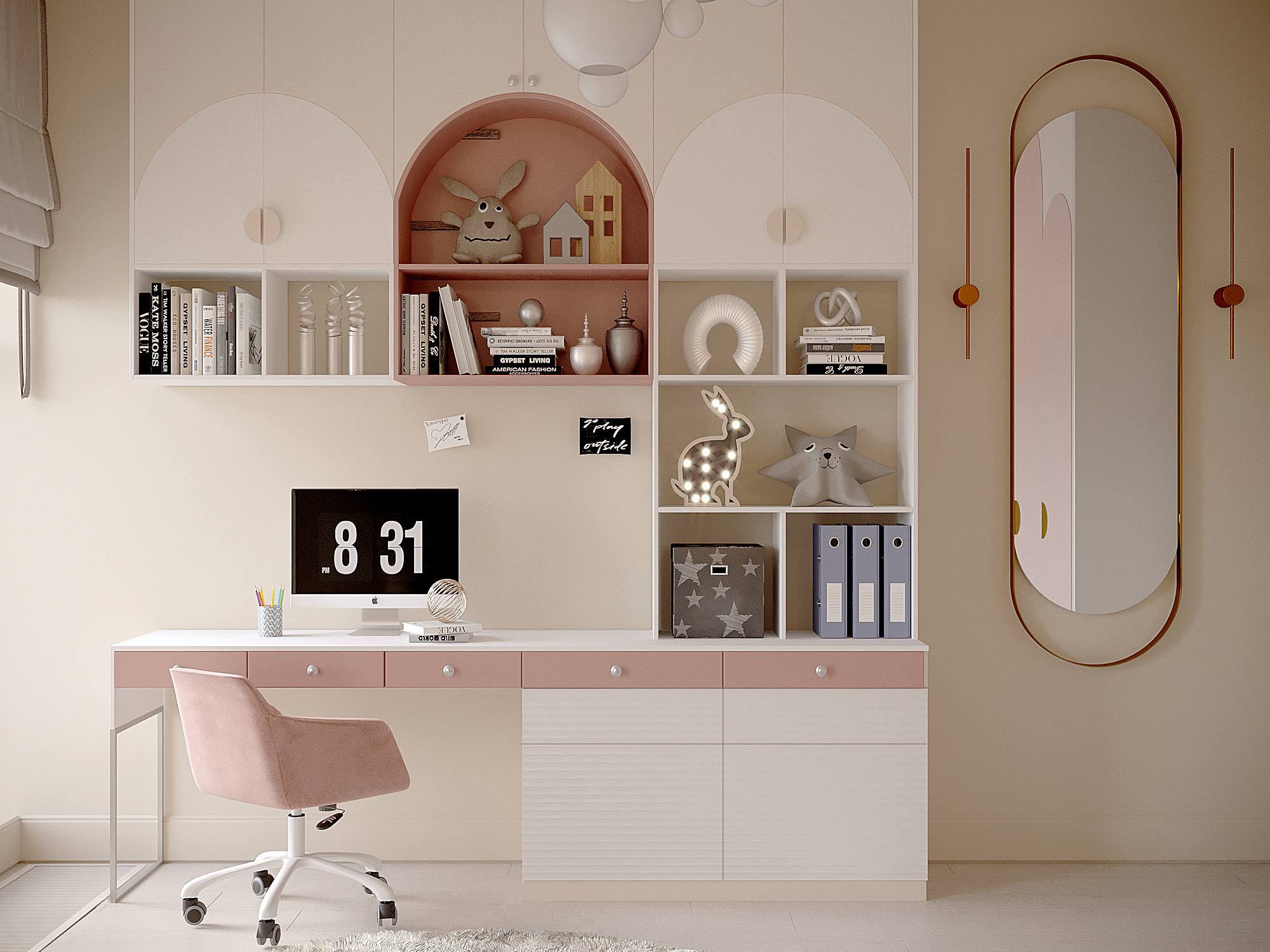 Фото № 6: Нежная четырехкомнатная квартира в современном стиле