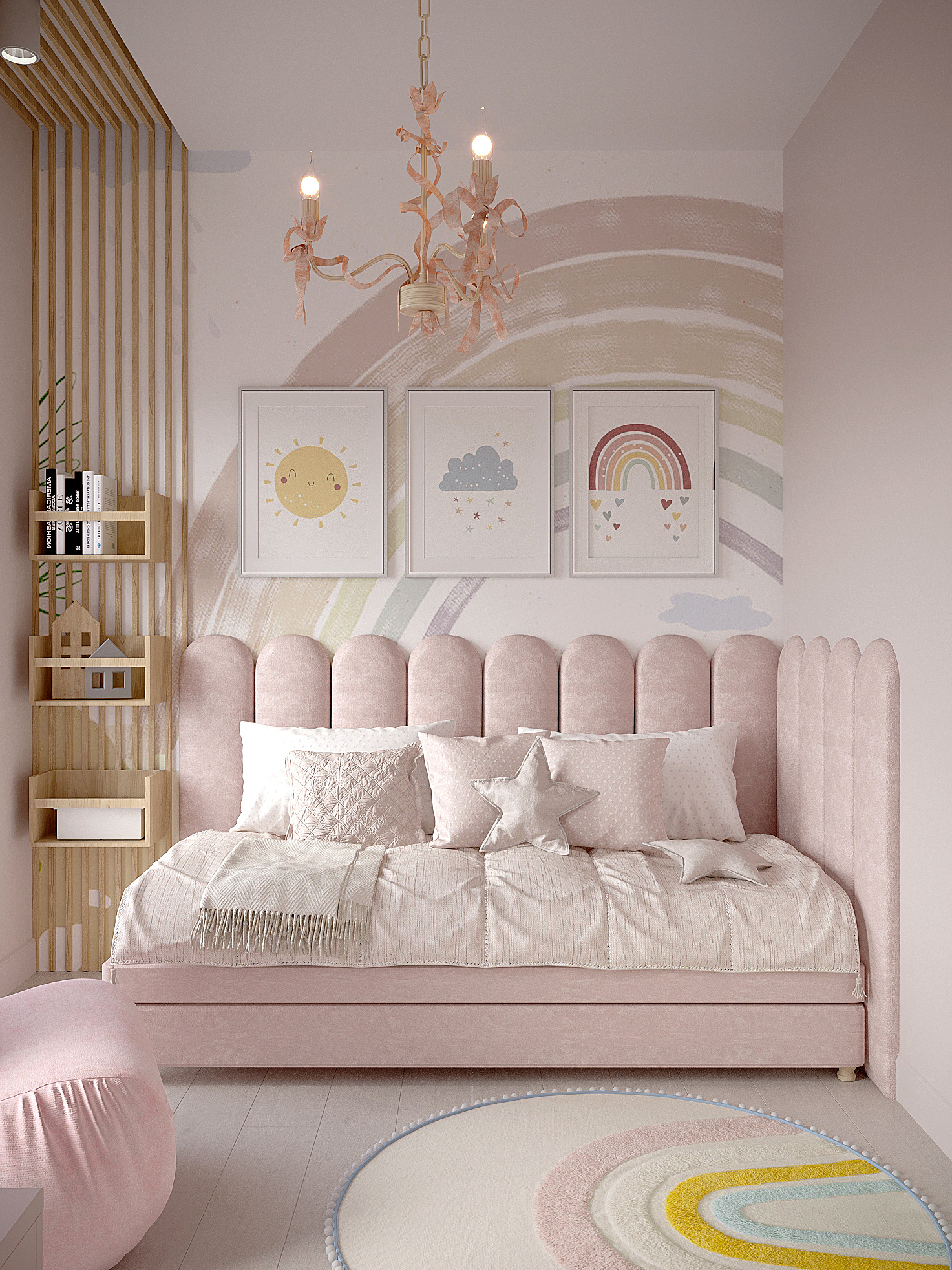 Фото № 7: Нежная четырехкомнатная квартира в современном стиле