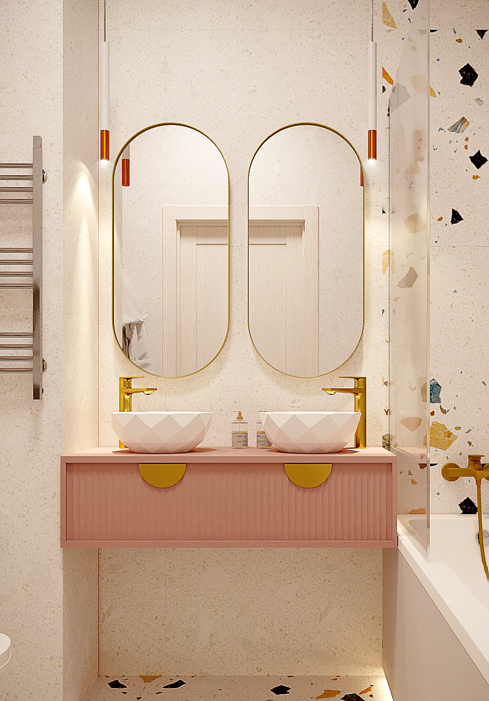 Фото № 9: Нежная четырехкомнатная квартира в современном стиле