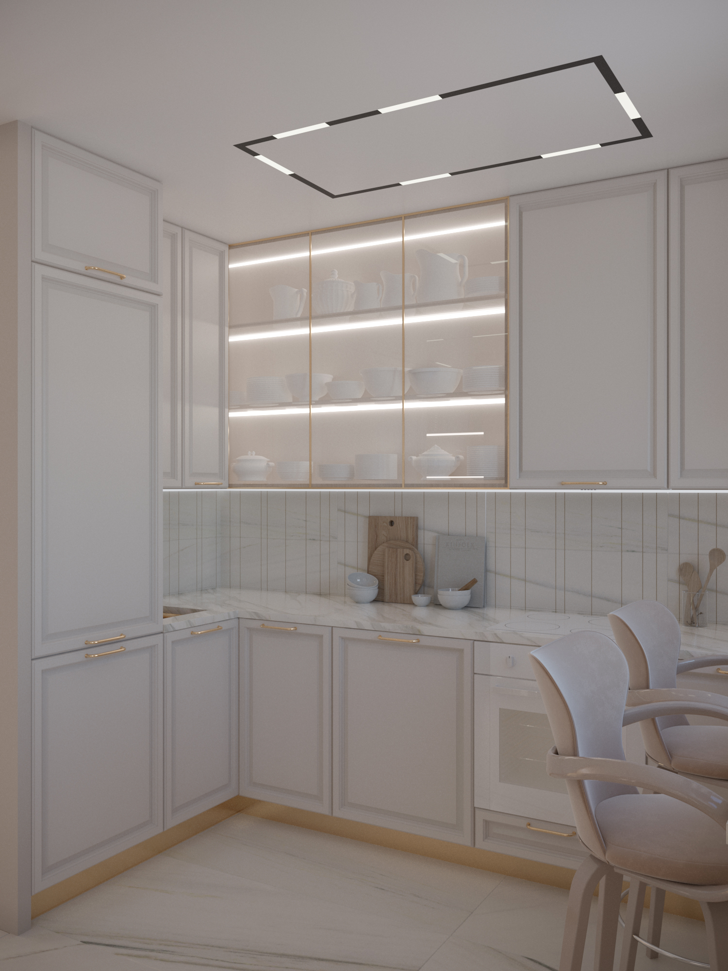 Фото № 4: Просторная трешка в стиле контемпорари