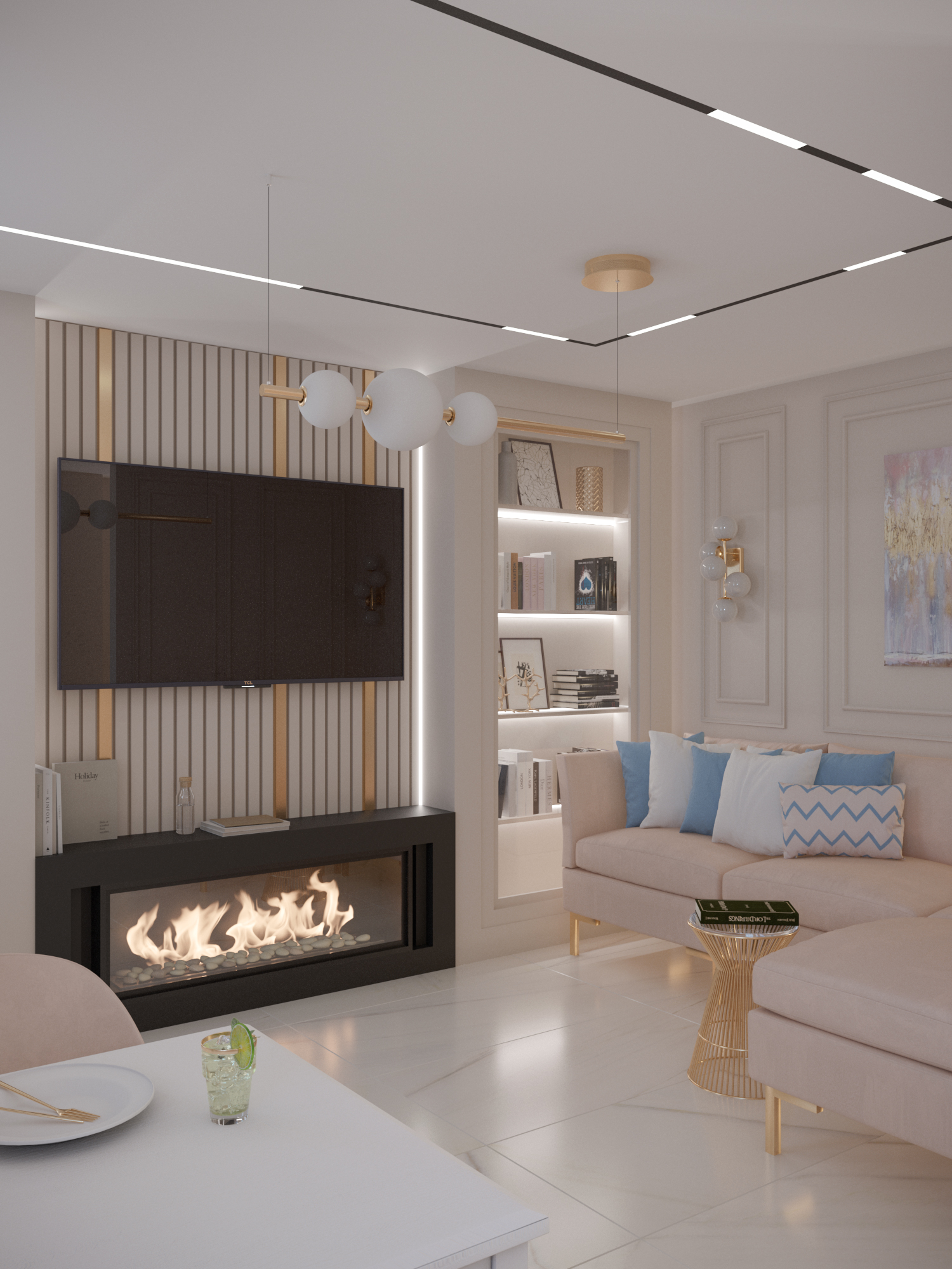 Фото № 7: Просторная трешка в стиле контемпорари