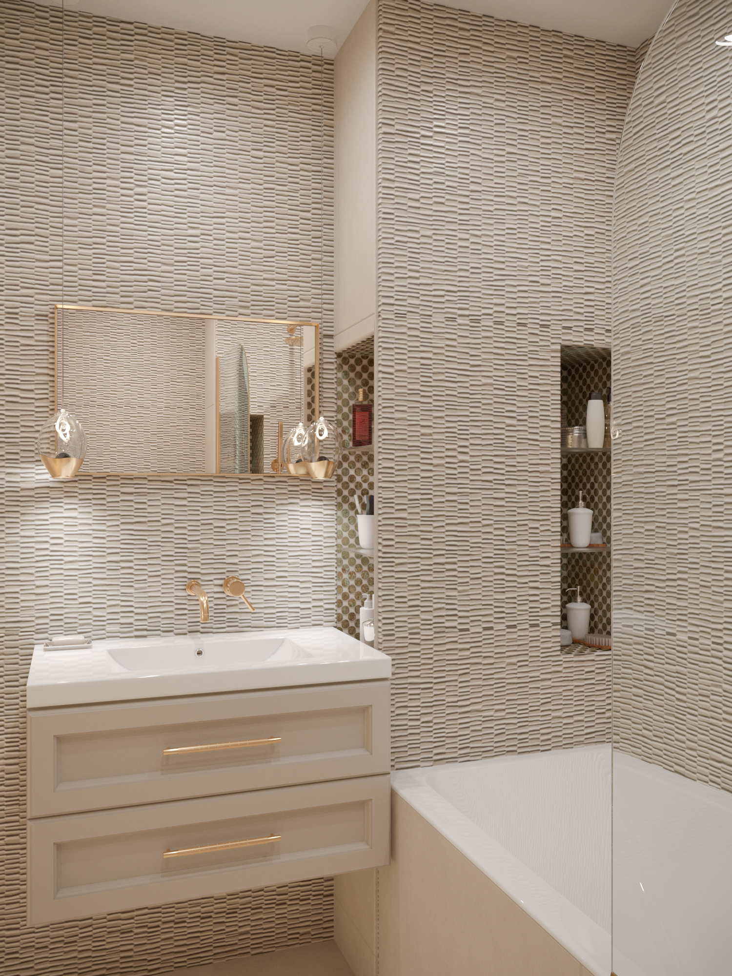 Фото № 12: Просторная трешка в стиле контемпорари