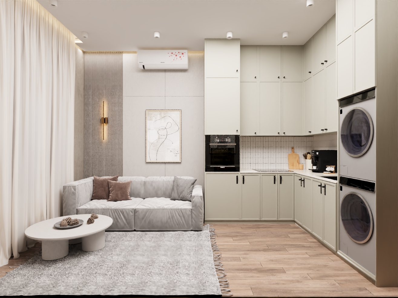 Фото № 2: Интерьер современной трешки 