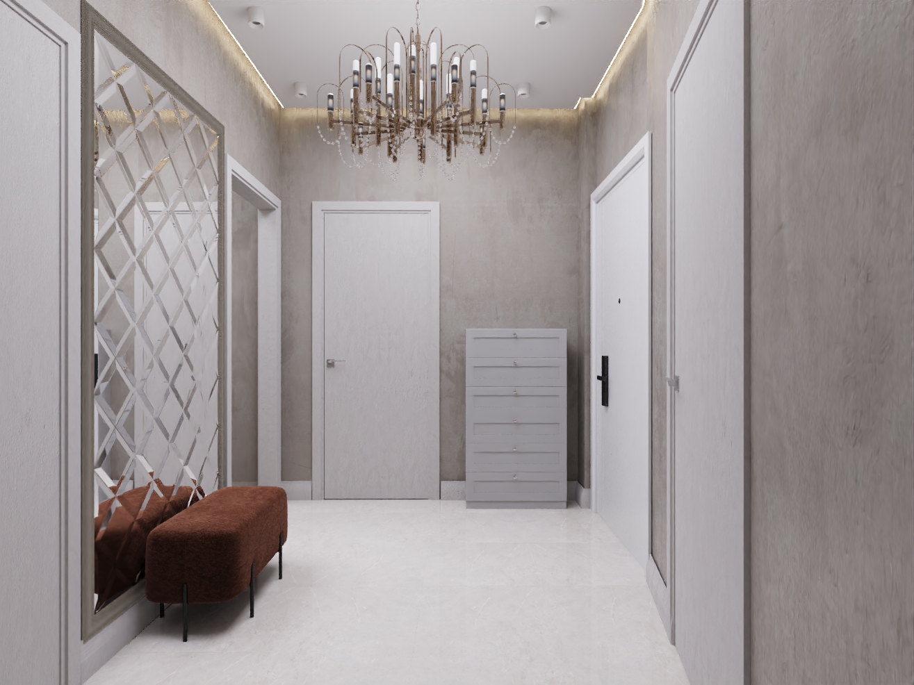 Фото № 1: Интерьер современной трешки 