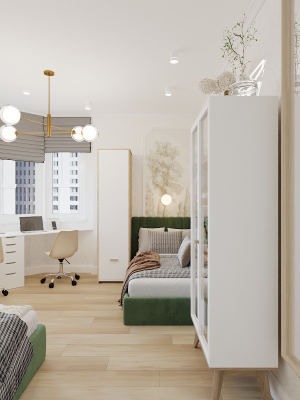 Фото № 3: Двухкомнатная квартира с детской комнатной 