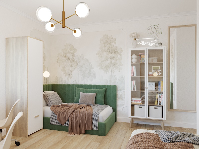 Фото № 4: Двухкомнатная квартира с детской комнатной 