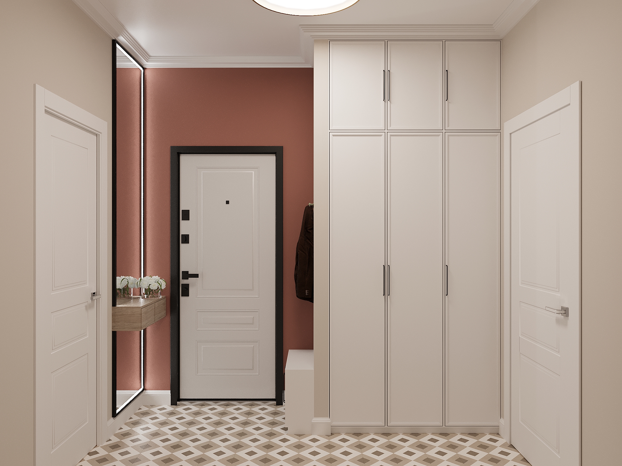 Фото № 1: Стильная и функциональная двухкомнатная квартира 