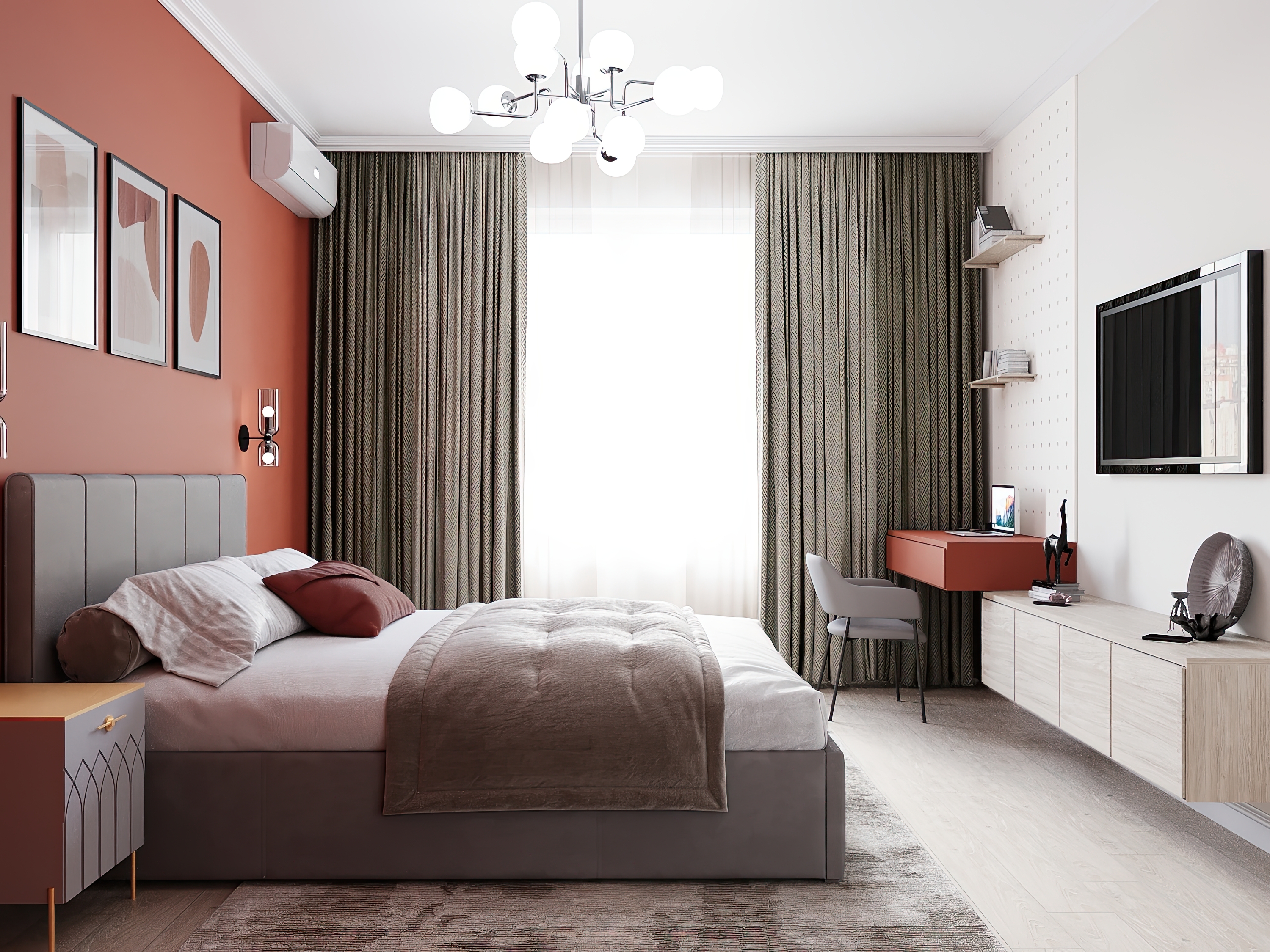 Фото № 4: Стильная и функциональная двухкомнатная квартира 