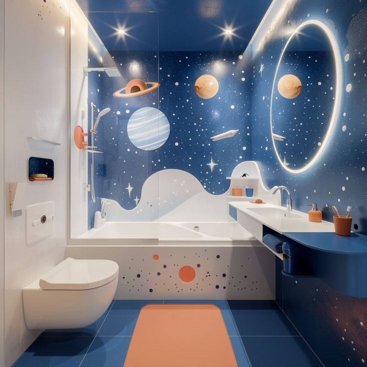 Фото № 7: Дизайн детской ванной: 16 крутых и практичных идей