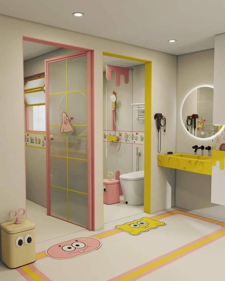 Фото № 6: Дизайн детской ванной: 16 крутых и практичных идей