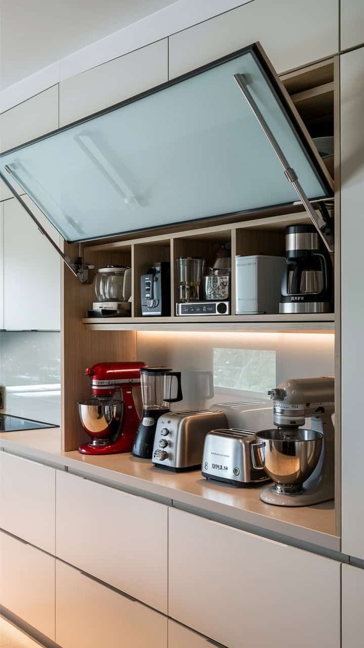 Фото № 15: Как в аптеке: 20 вариантов хранения для кухни