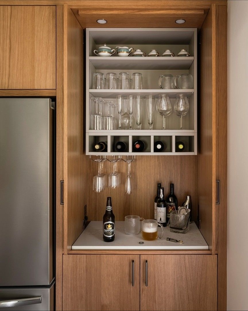 Фото № 17: Как в аптеке: 20 вариантов хранения для кухни