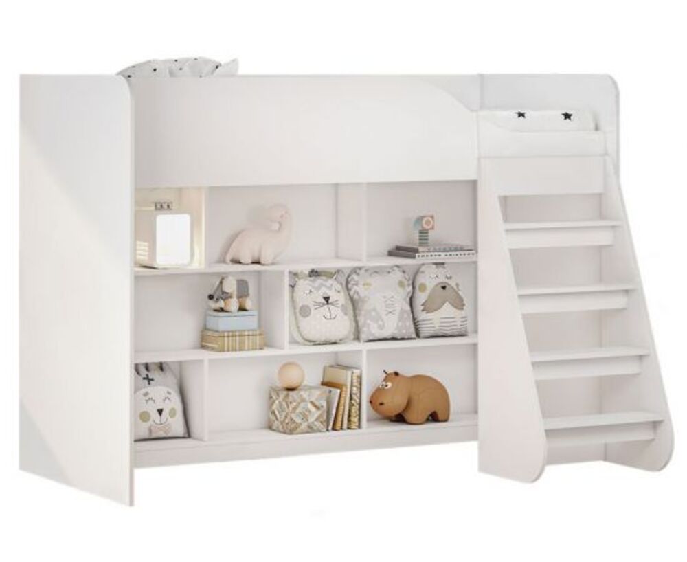 Фото № 4: Дизайн комнаты с кроватью-чердаком для взрослых: подборка интересных идей