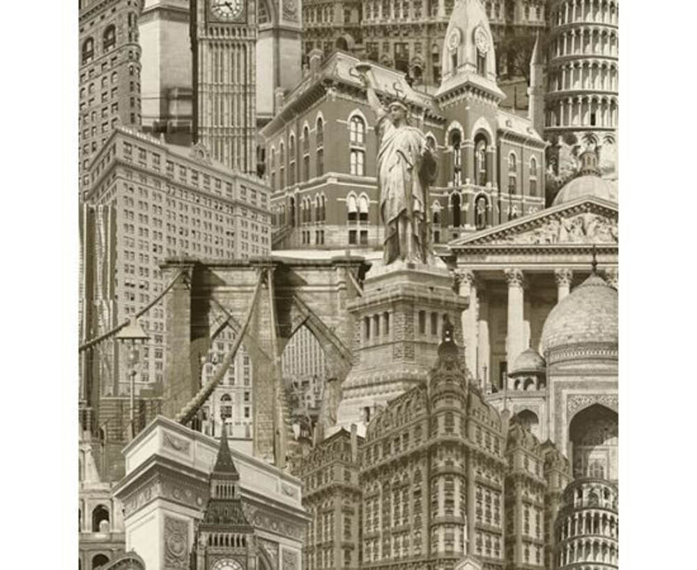 Фото № 6: Обои с изображением города: 33 примера в интерьере