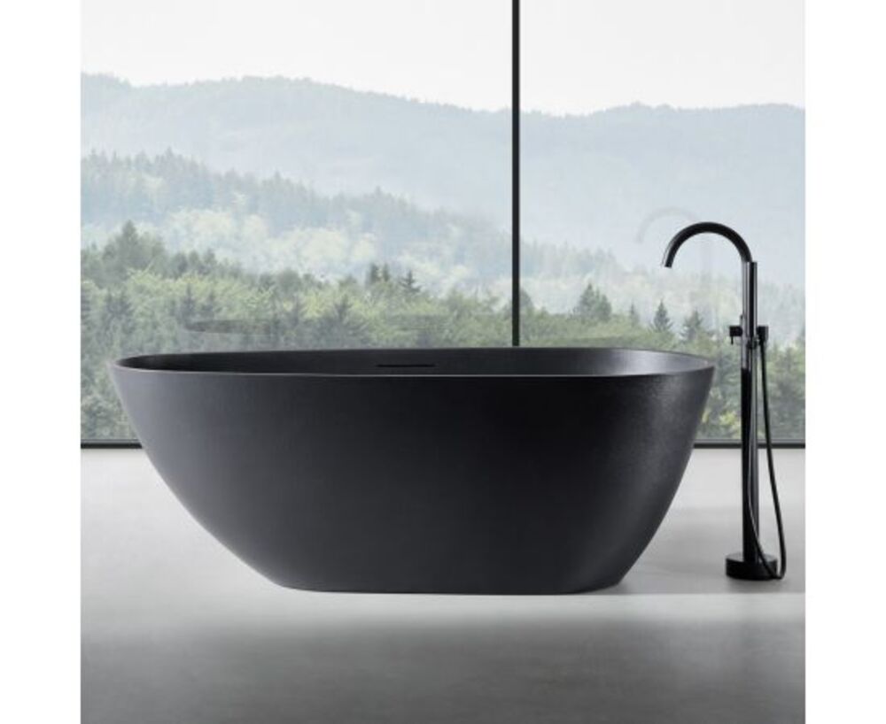 Фото № 3: 25 темных ванных комнат: чем они хороши