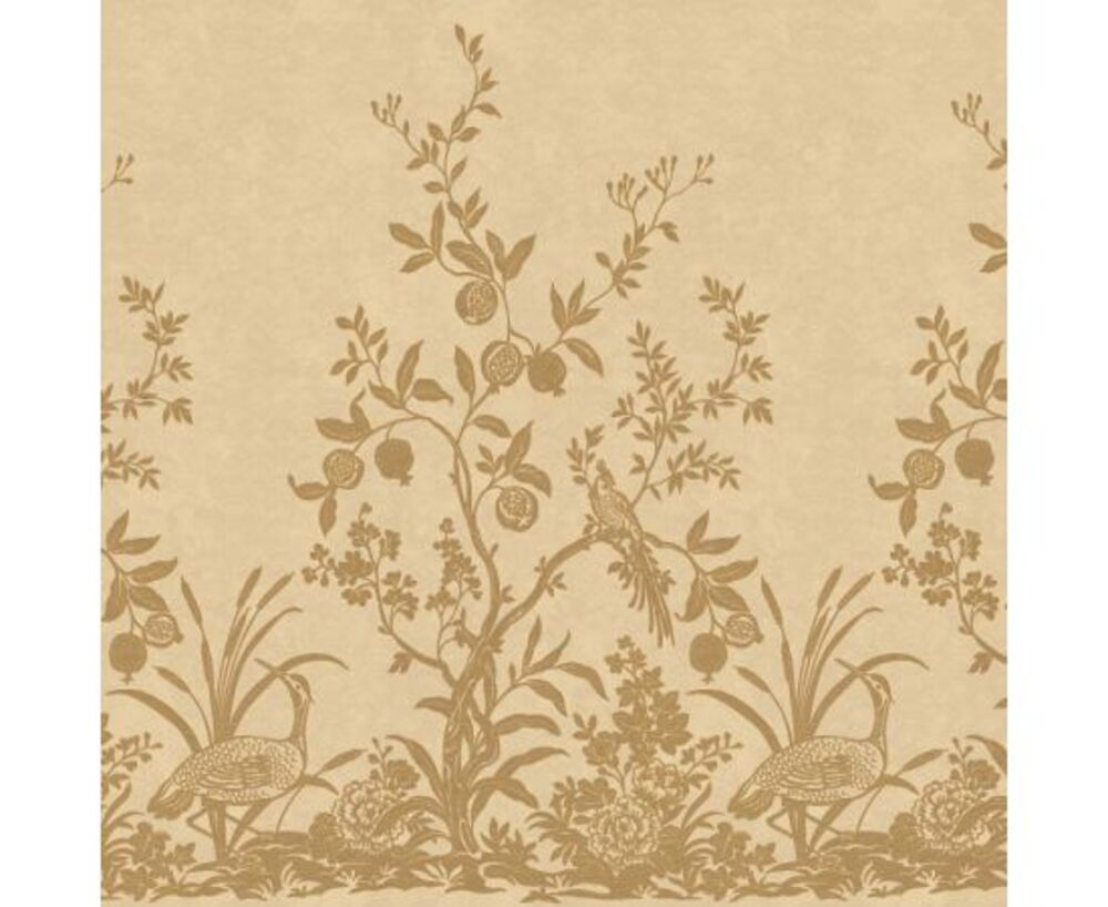 Фото № 1: Для каких стилей интерьера подходят обои золотого цвета