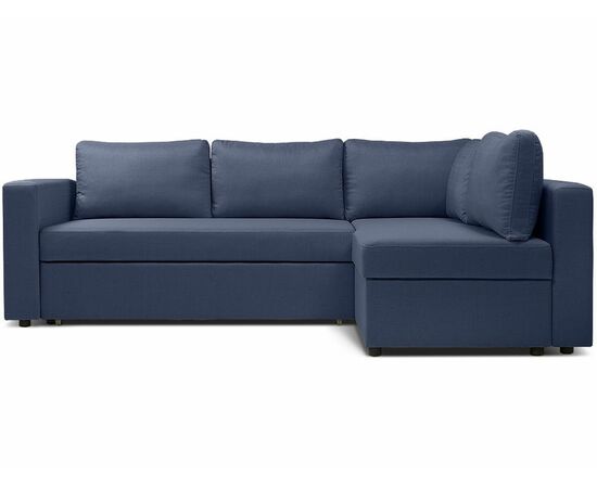 Диван угловой Милбург Textile Blue