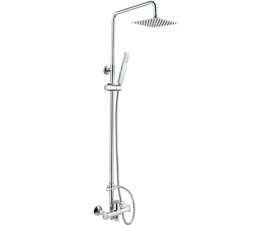 Душевая колонна с верхним и ручным душем