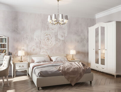 Фото № 4: Дизайн-проект четырехкомнатной квартиры 128.96  м² Современная классика для ЖК Green Park