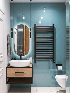 Фото № 2: Дизайн-проект трехкомнатной квартиры 66.26  м² Стиль Модернизм для ЖК Михайловский парк