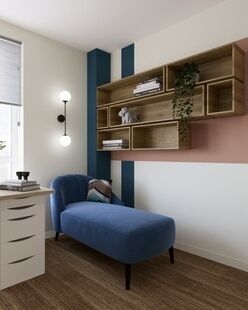 Фото № 4: Дизайн-проект трехкомнатной квартиры 78.5  м² Стиль Контемпорари для ЖК Столичные Поляны