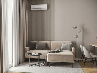 Фото № 6: Дизайн-проект трехкомнатной квартиры 57.0  м² Стиль Контемпорари для ЖК Скандинавия