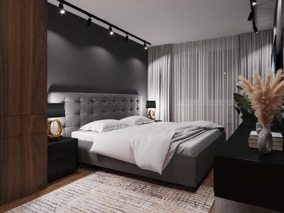 Фото № 4: Дизайн-проект трехкомнатной квартиры 65.14  м² Современный стиль для ЖК Московский