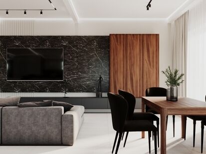 Фото № 6: Дизайн-проект дома/коттеджа 239.0  м² Современный стиль для частного дома в пос. лесное озеро