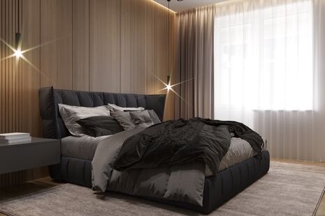 Фото № 4: Дизайн-проект двухкомнатной квартиры 85.91  м² Стиль Модернизм для ЖК Балаклавский