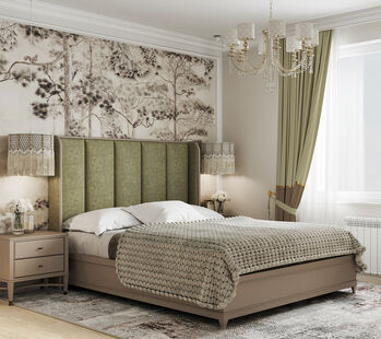 Фото № 1: Дизайн-проект двухкомнатной квартиры 55.3  м² Современная классика для ЖК Тесла Парк