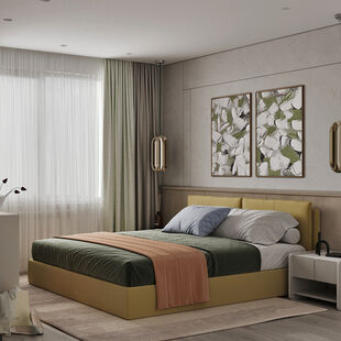 Фото № 1: Дизайн-проект трехкомнатной квартиры 67.1  м² стиль Прованс для ЖК Тесла Парк