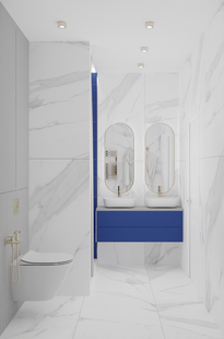 Фото № 5: Дизайн-проект дома/коттеджа 99.7  м² Стиль Модернизм для этажа частного дома в кп александровы пруды