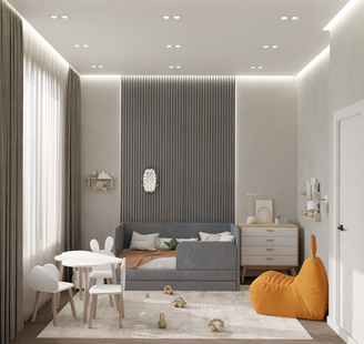 Фото № 6: Дизайн-проект дома/коттеджа 118.0  м² Стиль Модернизм для частного дома в мо