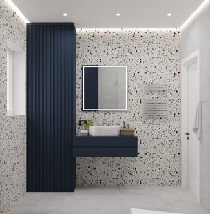 Фото № 4: Дизайн-проект дома/коттеджа 80.2  м² Стиль Контемпорари для этажа частного дома в д. покровское