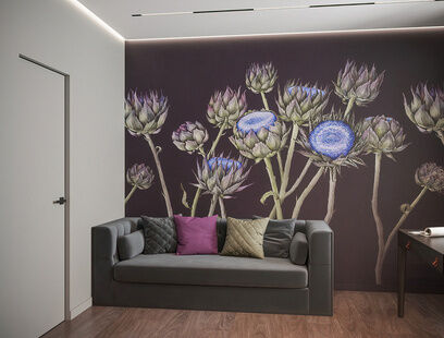 Фото № 3: Дизайн-проект четырехкомнатной квартиры 75.0  м² Стиль Модернизм для ЖК Героев