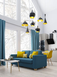 Фото № 5: Дизайн-проект дома/коттеджа 47.86  м² Скандинавский стиль для частного дома в д. путилково