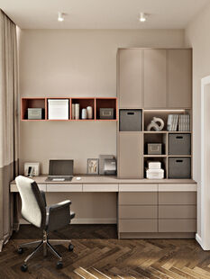 Фото № 4: Дизайн-проект трехкомнатной квартиры 71.63  м² стиль Модернизм для ЖК Балтийский